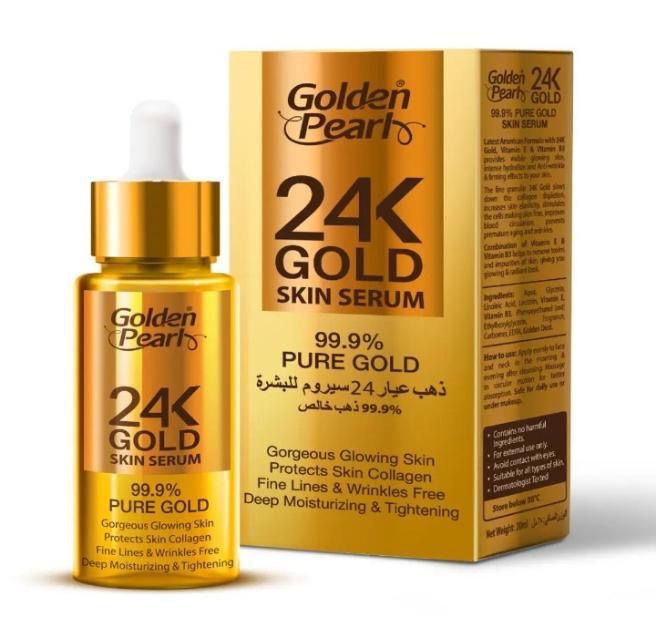 Golden Pearl 24K gold skin serum, 20ml